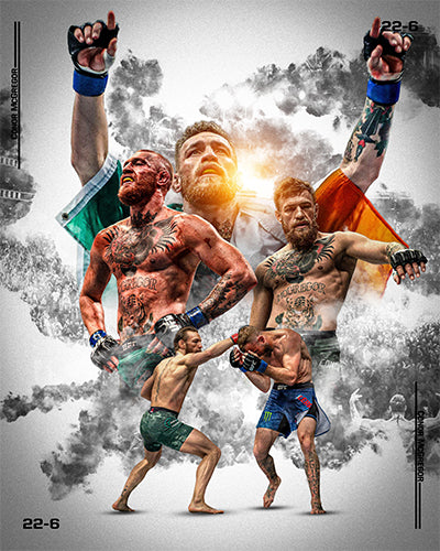 Conor McGregor Digital Poster