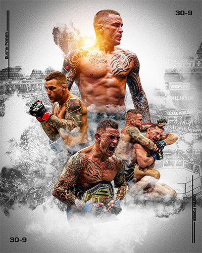 Dustin Poirier Digital Poster