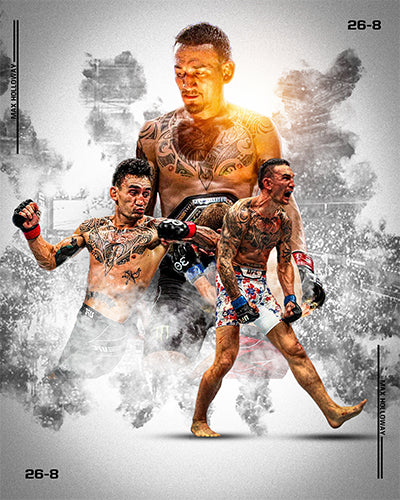 Max Holloway Digital Poster